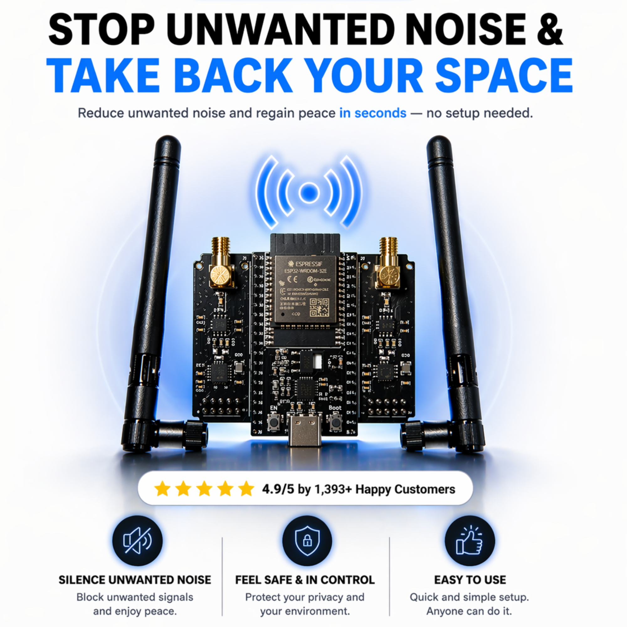 Voidband™ - Wireless Environment Control Device